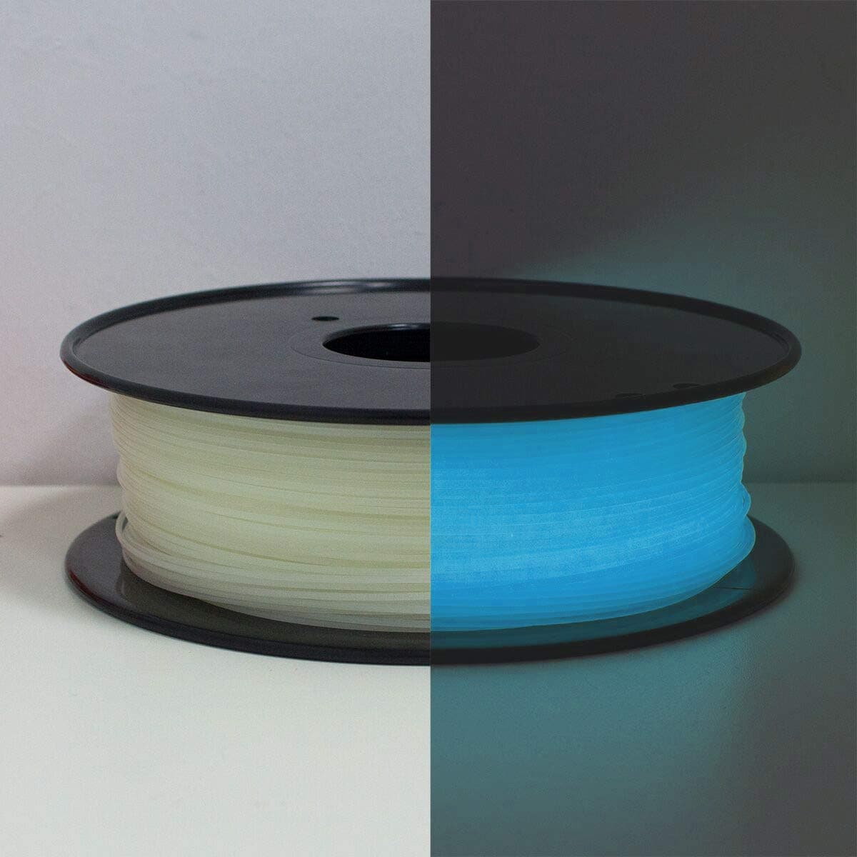 Glow in the dark PLA Blue 1.75 mm