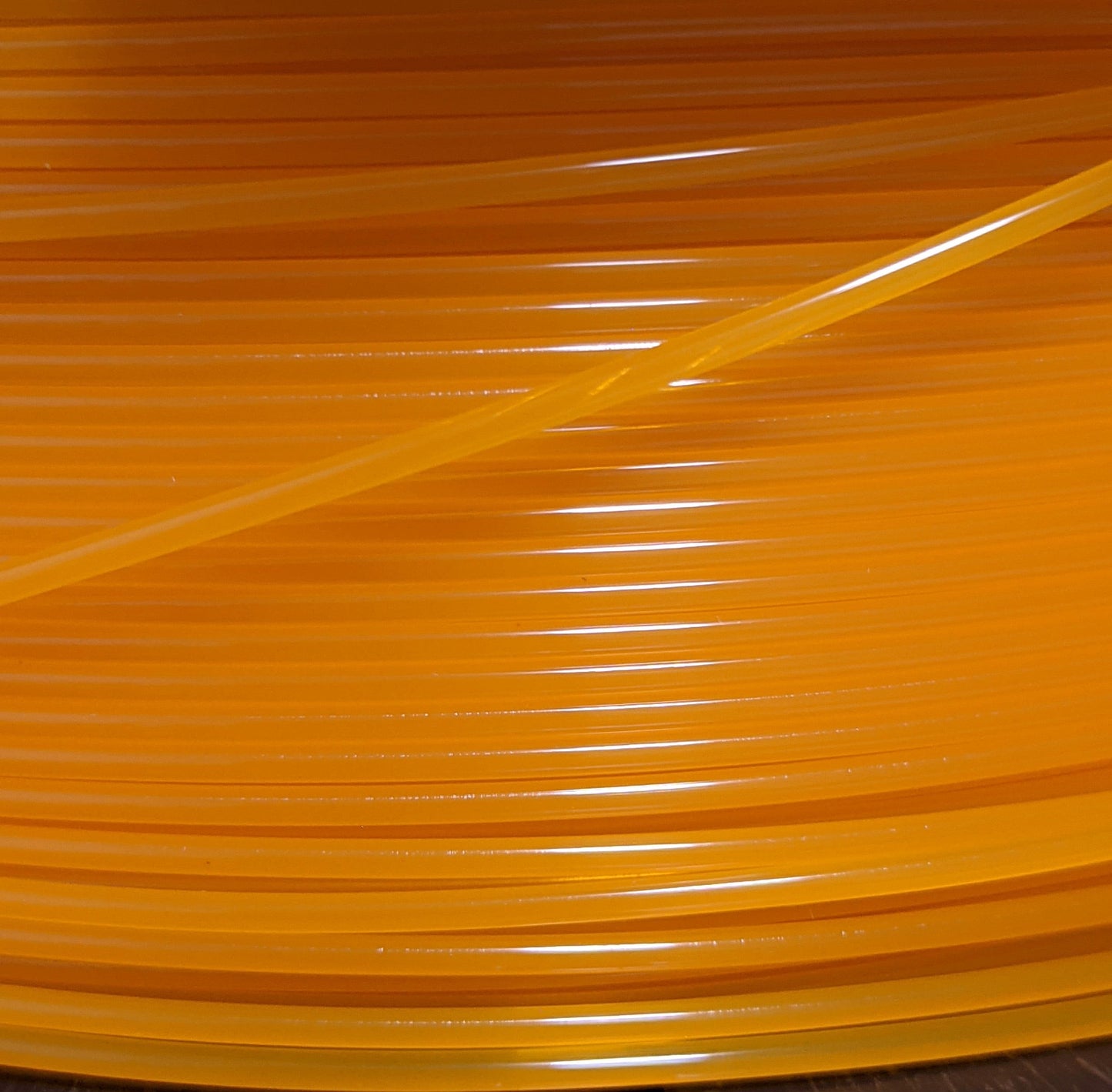 PLA Clear Orange 1.75 mm filament